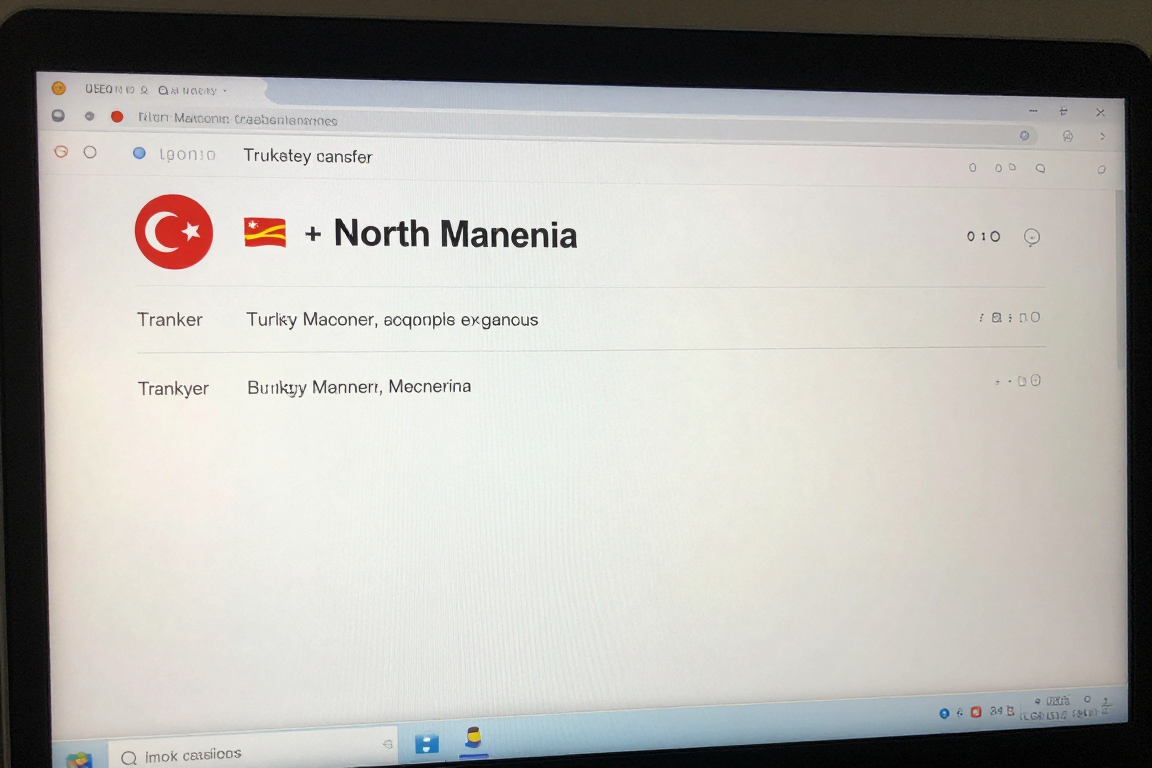 Türkiye'den Makedonya'ya para transferi bilgileri