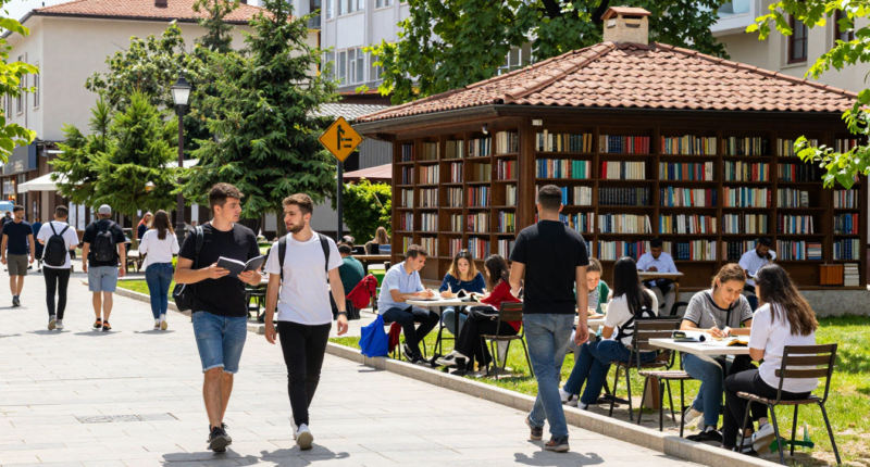 Makedonya'da öğrenci yaşamı, konaklama ve günlük aktiviteler