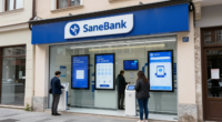 Makedonya'da online bankacılık ve mobil uygulamaları kullanmak için modern bir banka网点