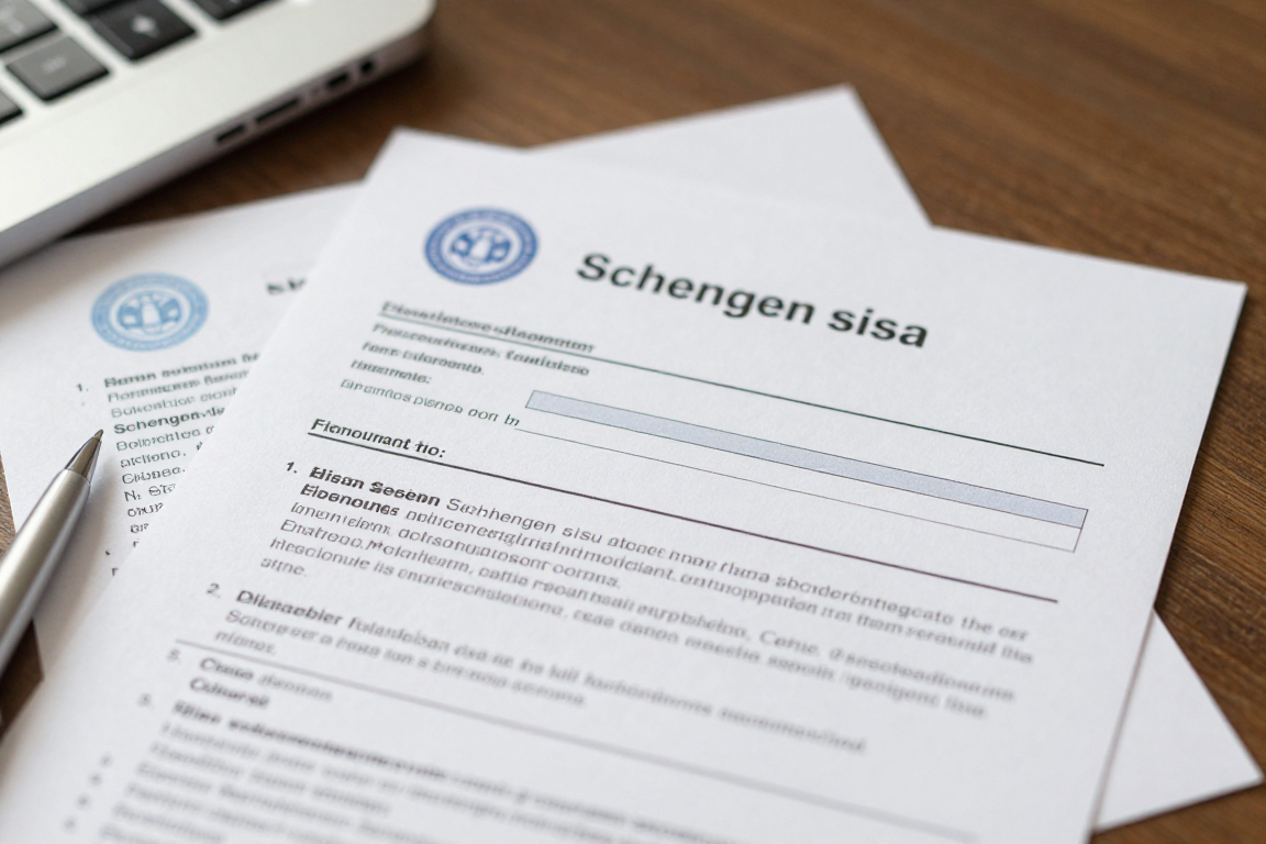 Schengen vize belgeleri listesi ve örnekleri