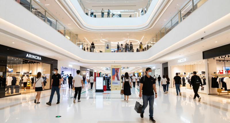 Üsküp City Mall'da bulunan markalar ve alışveriş ortamı